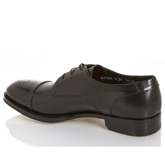 NEW Salvatore Ferragamo Primo Leather Oxfords main image 4